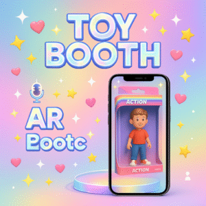 Branded AR Toy Reel Booth TikTok