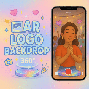 ar logo backdrop