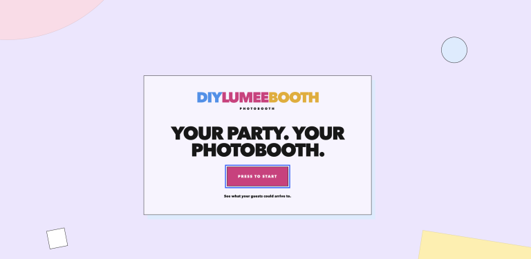 DIY Lumee Booth