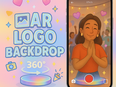 ar logo backdrop